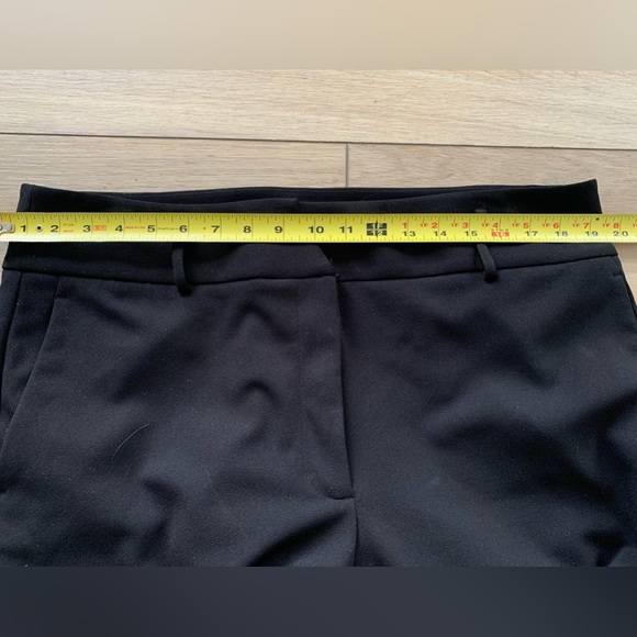 DKNY High Waisted Rise Black Dress Pants Ankle Crop Office Work Career Cropped - Picture 2 of 6